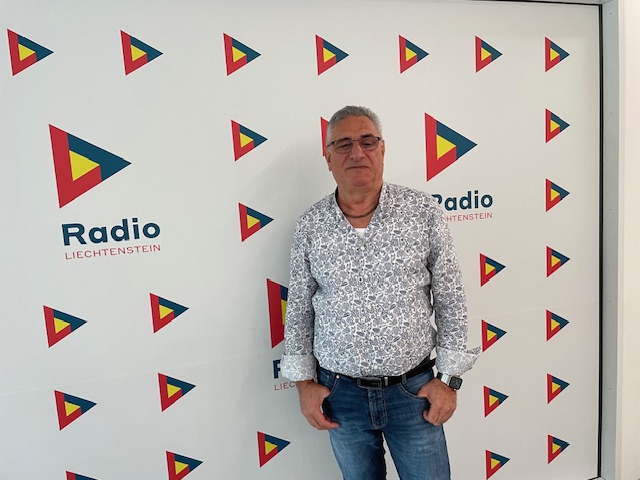 Lucio Nicoletti bei Radio Liechtenstein